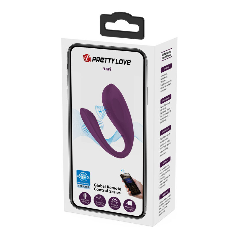 Masseur clitoridien vibrant rechargeable — PRETTY LOVE