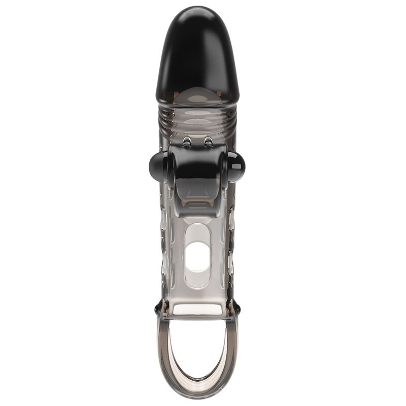 Manchon prolongateur vibrant noir — ROMANCE