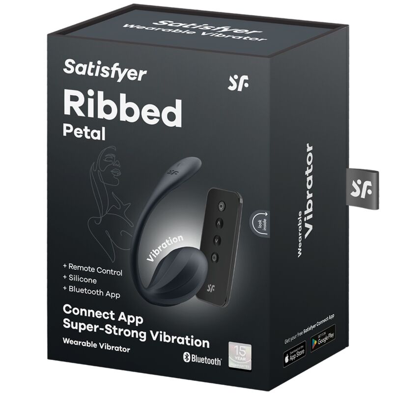 Stimulateur de point G portable nervuré télécommandé — SATISFYER PARTNER