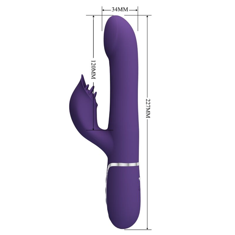 Vibrateur lapin aux perles 4 en 1 — Pretty Love Flirtation