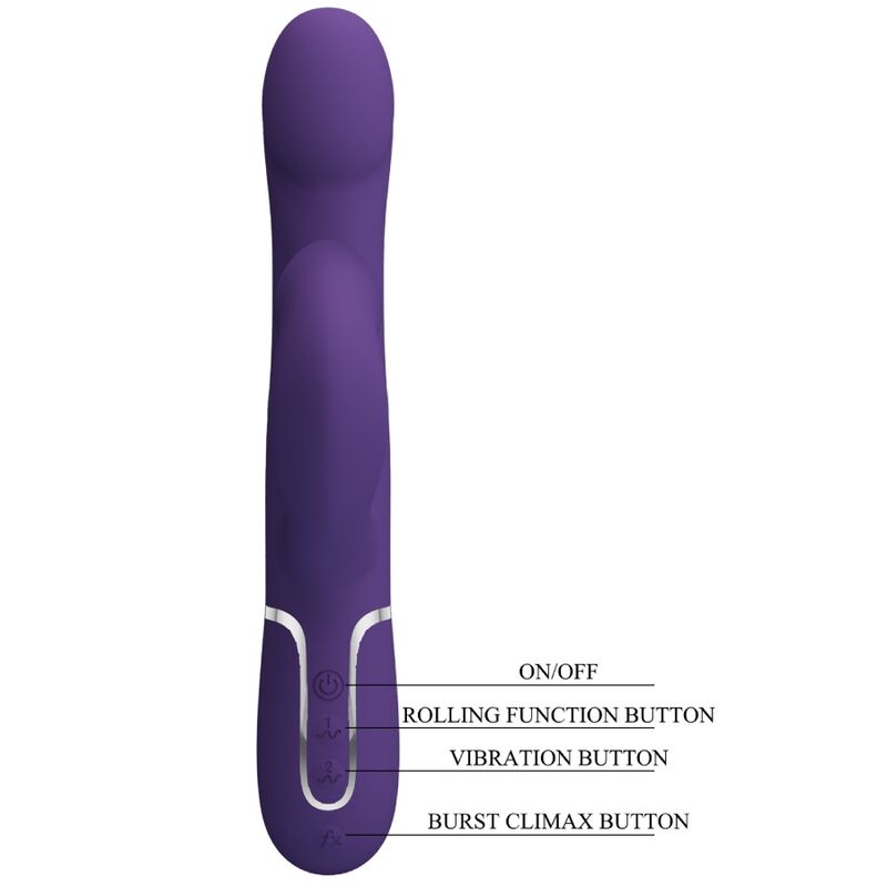 Vibrateur lapin aux perles 4 en 1 — Pretty Love Flirtation