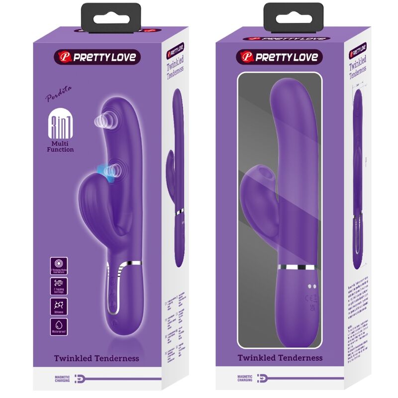 Perlita vibromasseur g-spot 3 en 1 — Pretty Love Flirtation
