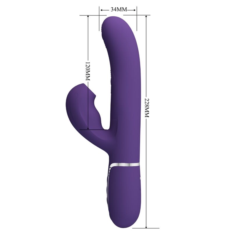 Perlita vibromasseur g-spot 3 en 1 — Pretty Love Flirtation
