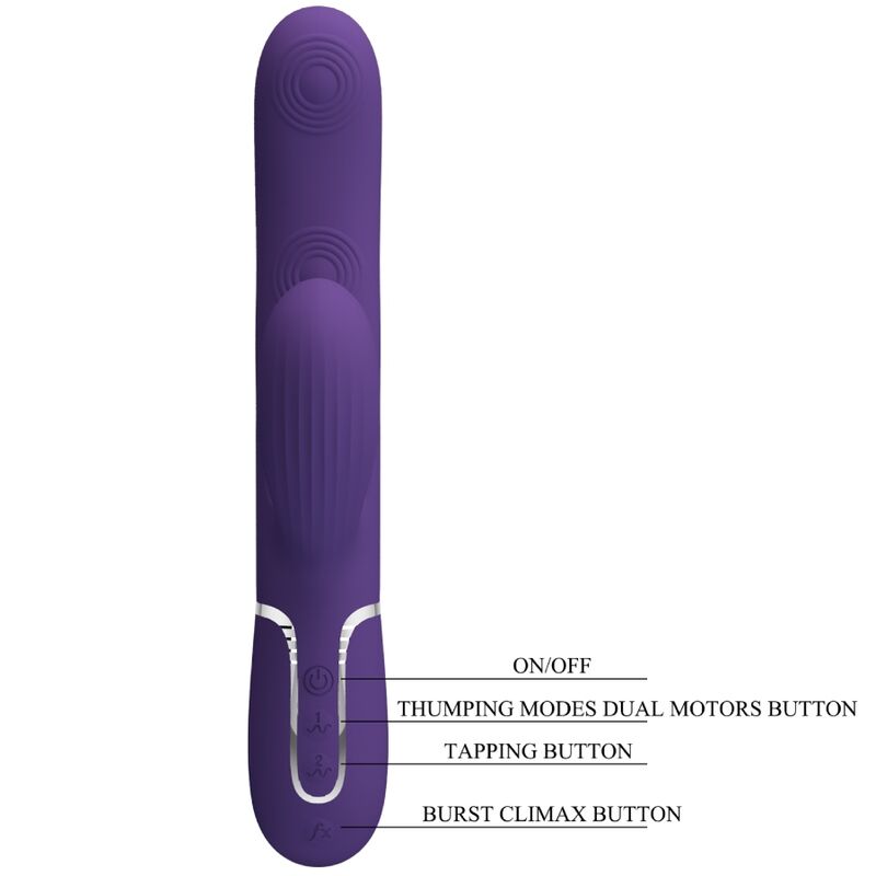 Perlita vibromasseur g-spot 3 en 1 — Pretty Love Flirtation