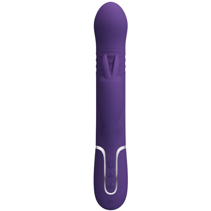 Vibromasseur rabbit rotatif 4 en 1 — PRETTY LOVE FLIRTATION