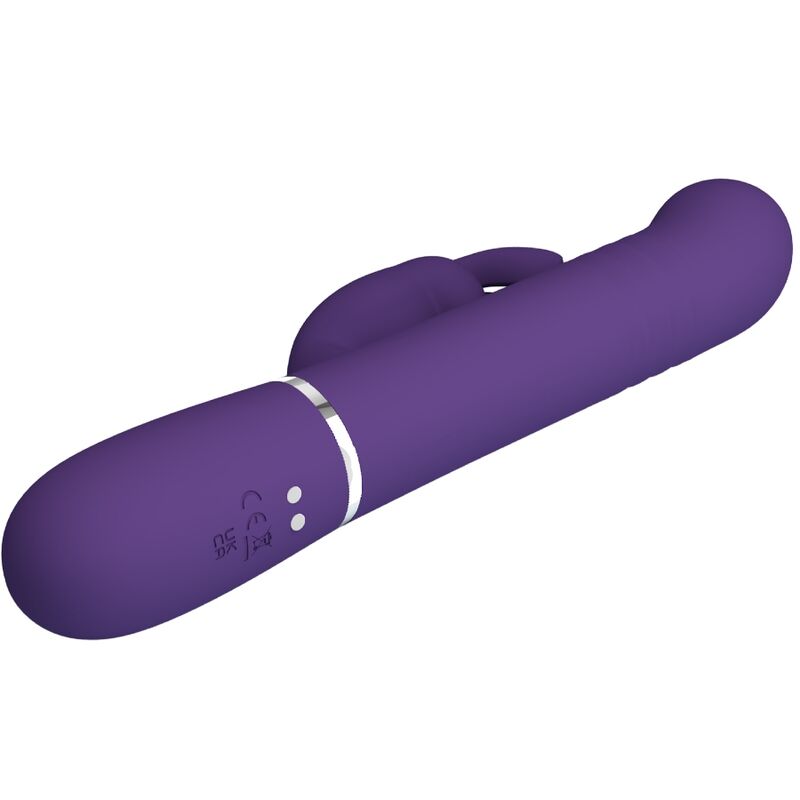 Vibromasseur rabbit rotatif 4 en 1 — PRETTY LOVE FLIRTATION