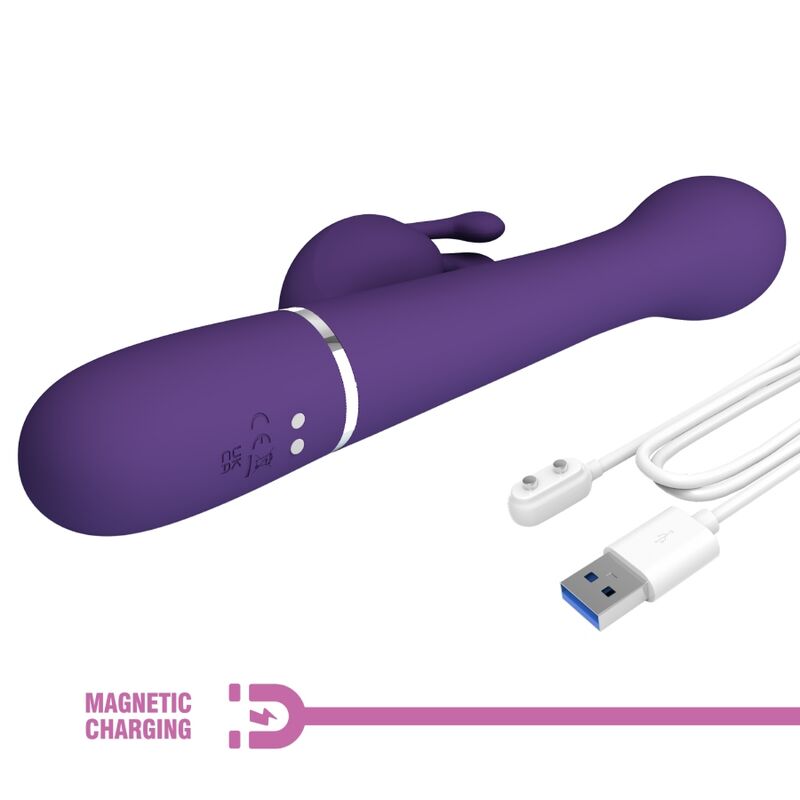 Rabbit vibrant multifonction 3 en 1 — PRETTY LOVE FLIRTATION