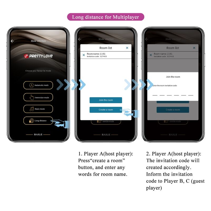 Vibrateur connecté à stimulation électrique Hector — PRETTY LOVE FLIRTATION