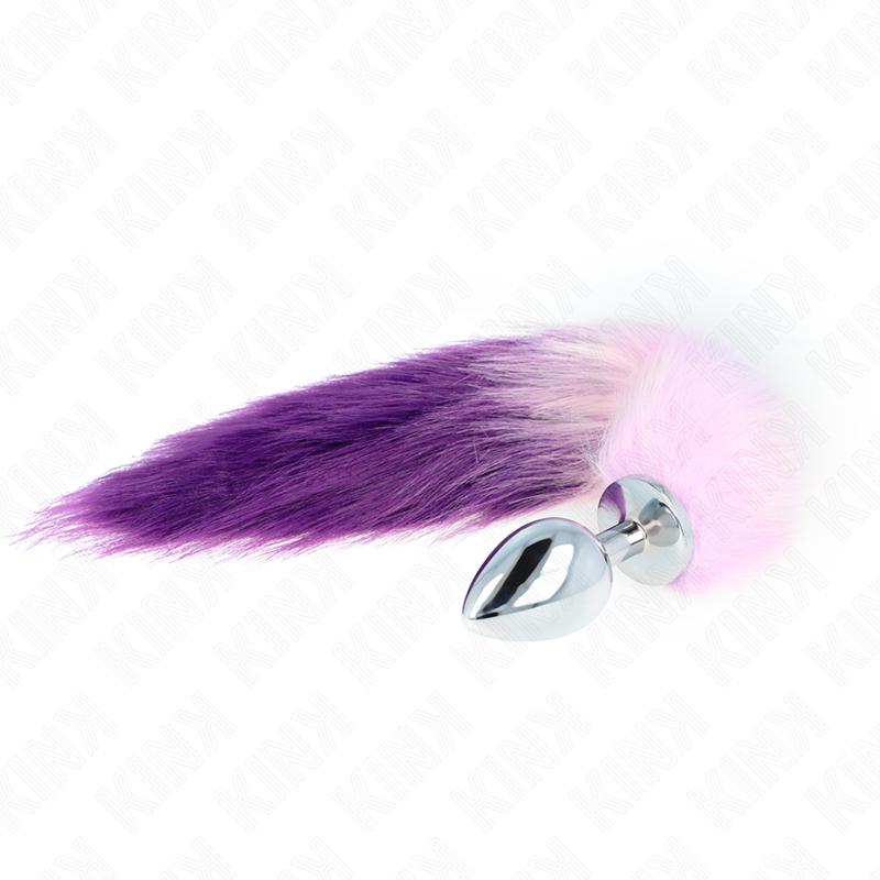 Plug anal à queue synthétique taille L — KINK PLEASURE PLUGS