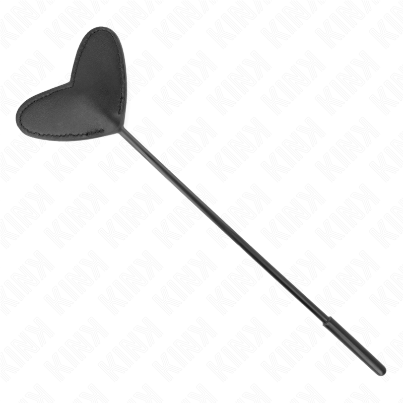 Palette en forme de cœur noire 33 x 10 cm — KINK IMPACT & TOUCH