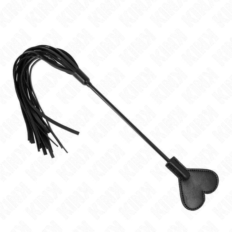Fouet avec coeur paddel 35 cm — KINK IMPACT & TOUCH