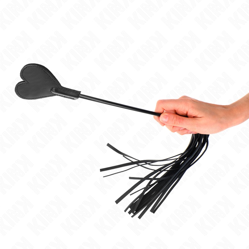 Fouet avec coeur paddel 35 cm — KINK IMPACT & TOUCH