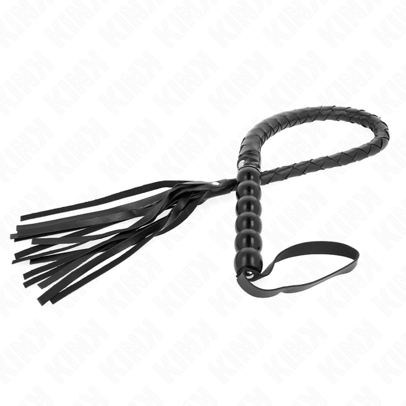 Fouet serpent en perles 80 cm — KINK IMPACT & TOUCH