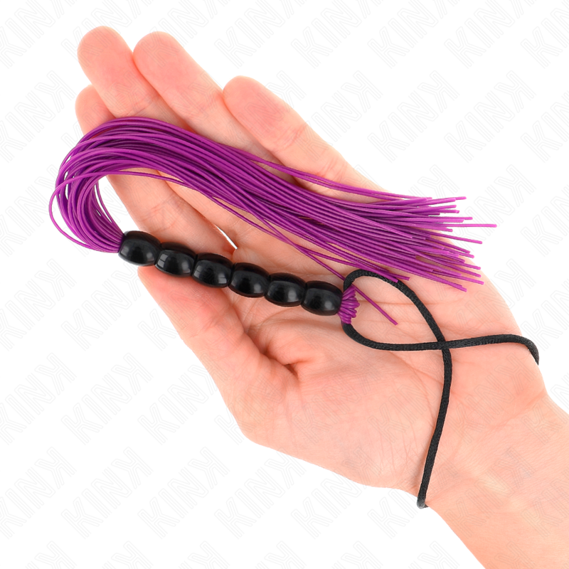 Mini fouet en silicone à 6 lanières — KINK IMPACT & TOUCH