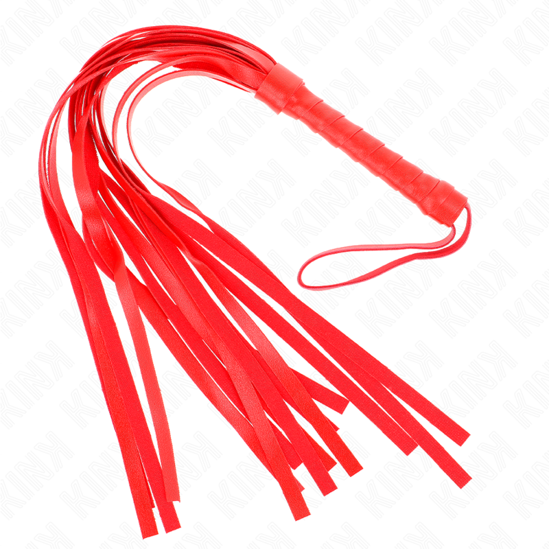 Fouet simple rouge 45 cm — KINK IMPACT & TOUCH