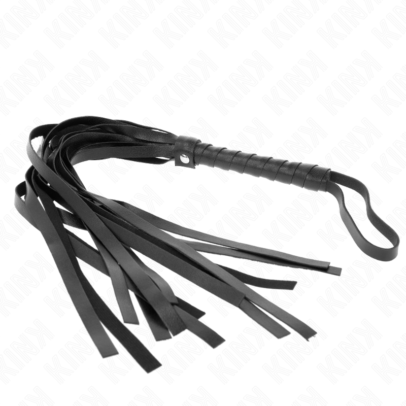 Fouet simple noir 45 cm — KINK IMPACT & TOUCH