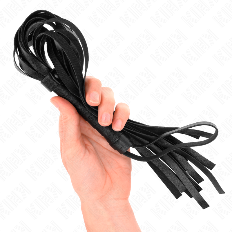Fouet simple noir 45 cm — KINK IMPACT & TOUCH