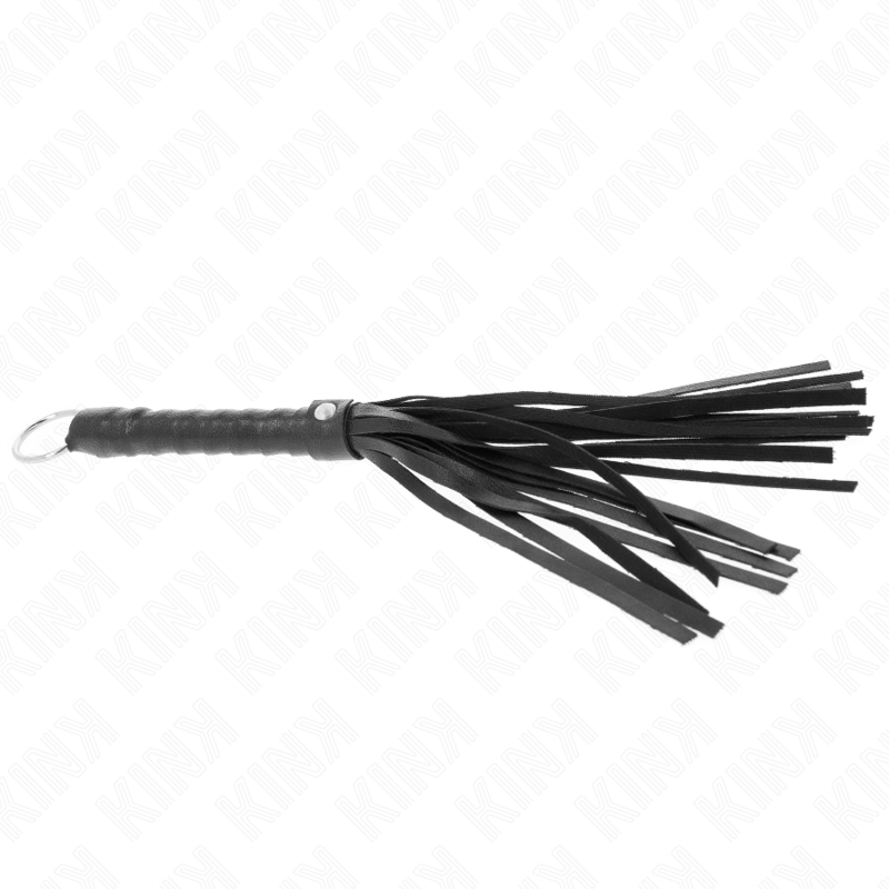 Mini fouet simple noir 28 cm — KINK IMPACT & TOUCH