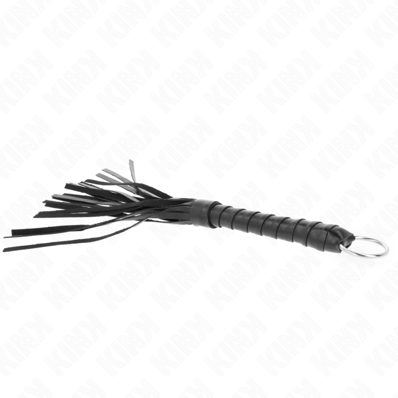 Mini fouet simple noir 28 cm — KINK IMPACT & TOUCH