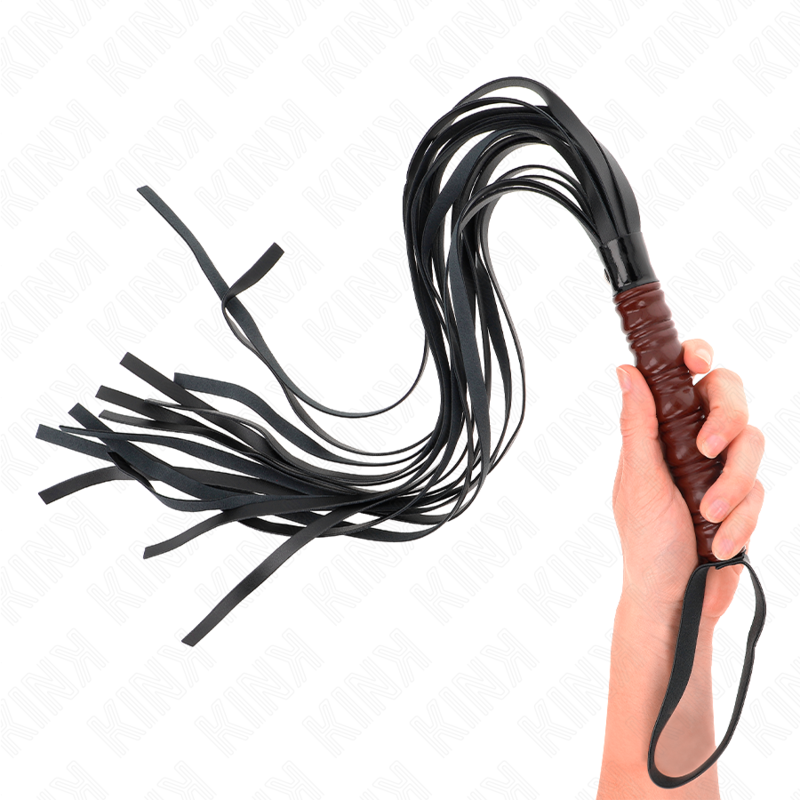 Fouet en acajou 53 cm — KINK IMPACT & TOUCH