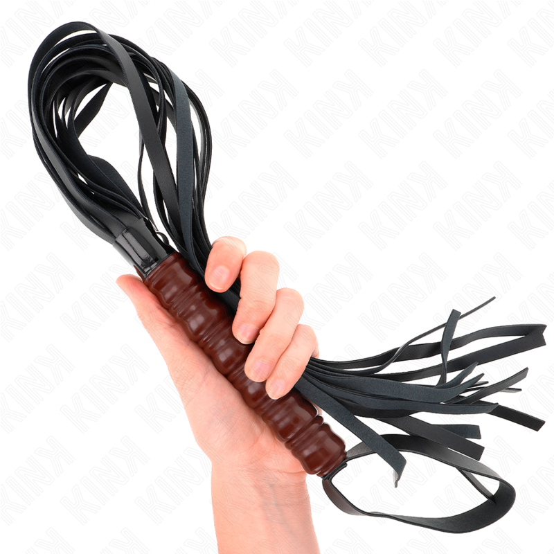 Fouet en acajou 53 cm — KINK IMPACT & TOUCH