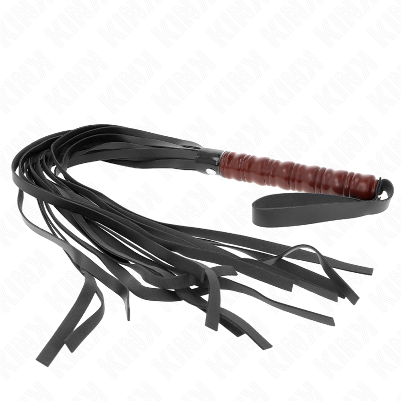Fouet en acajou 53 cm — KINK IMPACT & TOUCH