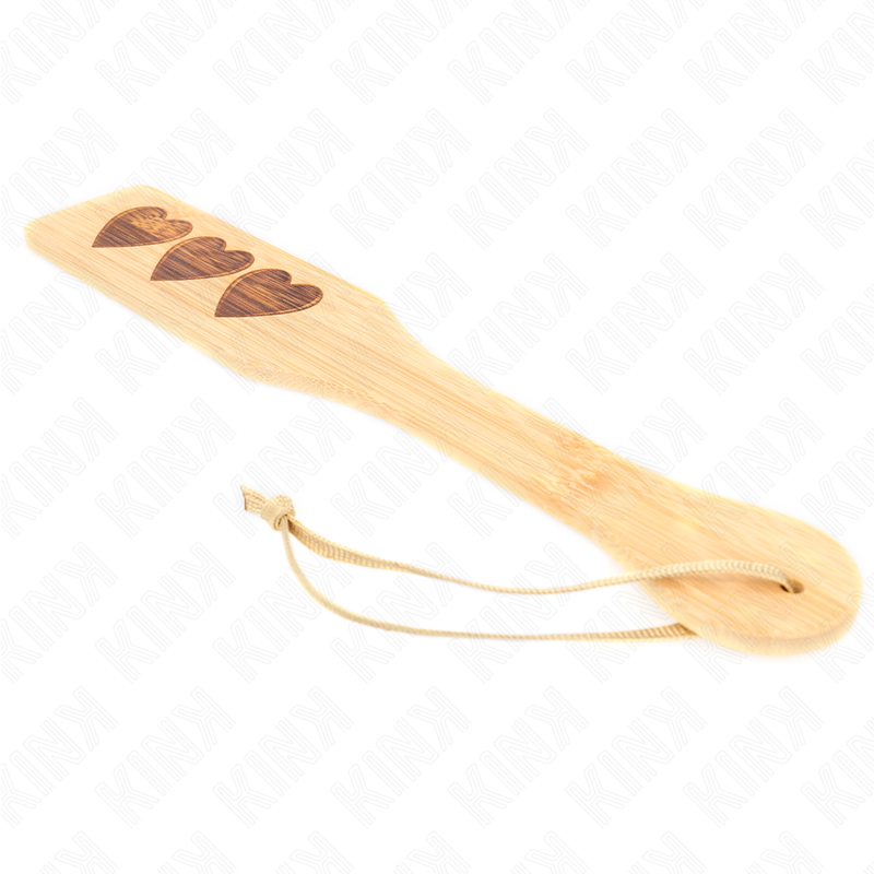 Palette en bambou design cœur — KINK IMPACT & TOUCH