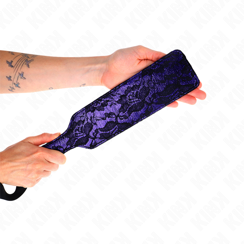 Palette en cuir design scandale 37 x 7 cm — KINK IMPACT & TOUCH