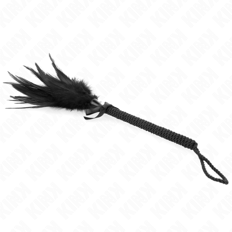 Plumeau de chatouilles ludique 35 cm — KINK IMPACT & TOUCH