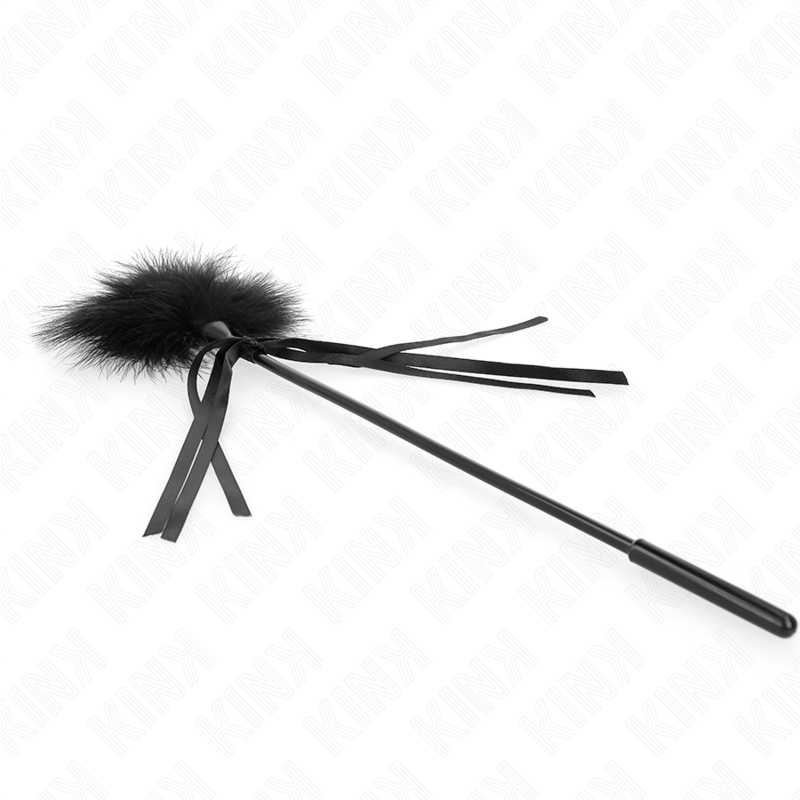 Plumeau chatouilleur avec nœud 35 cm — KINK IMPACT & TOUCH