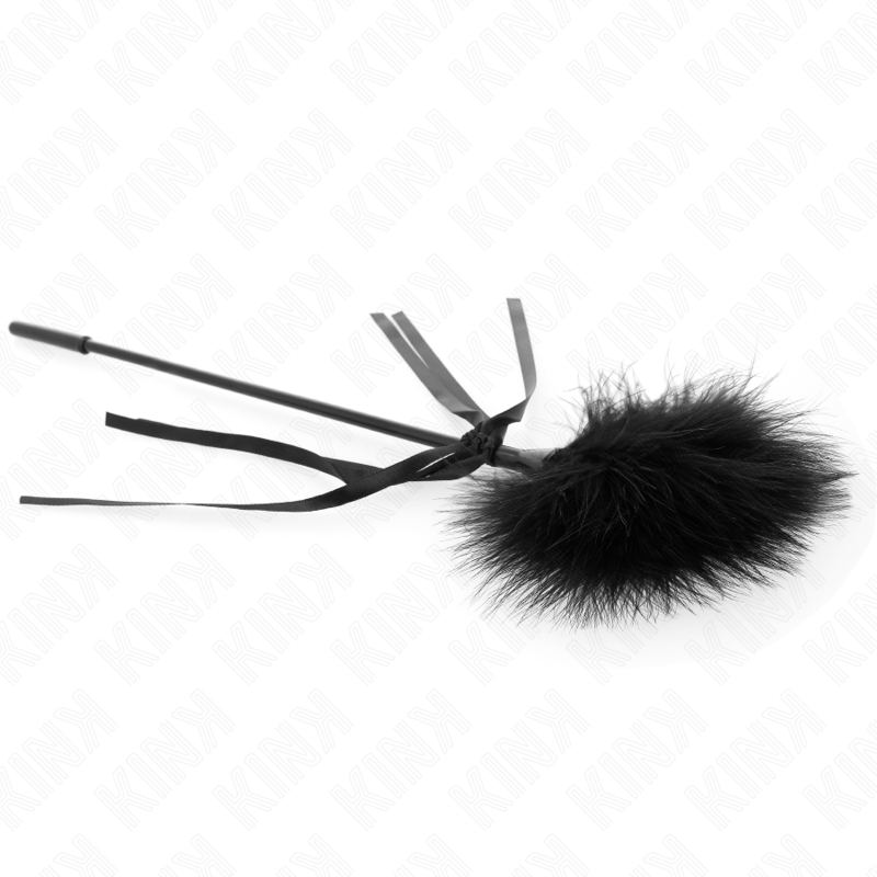 Plumeau chatouilleur avec nœud 35 cm — KINK IMPACT & TOUCH
