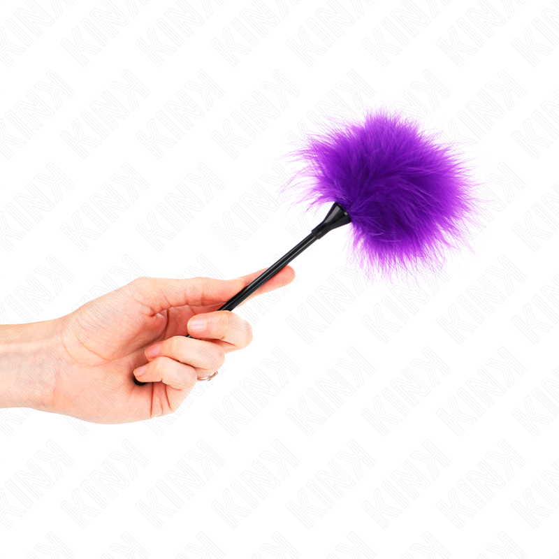 Plume de stimulation violette 27 cm — KINK IMPACT & TOUCH