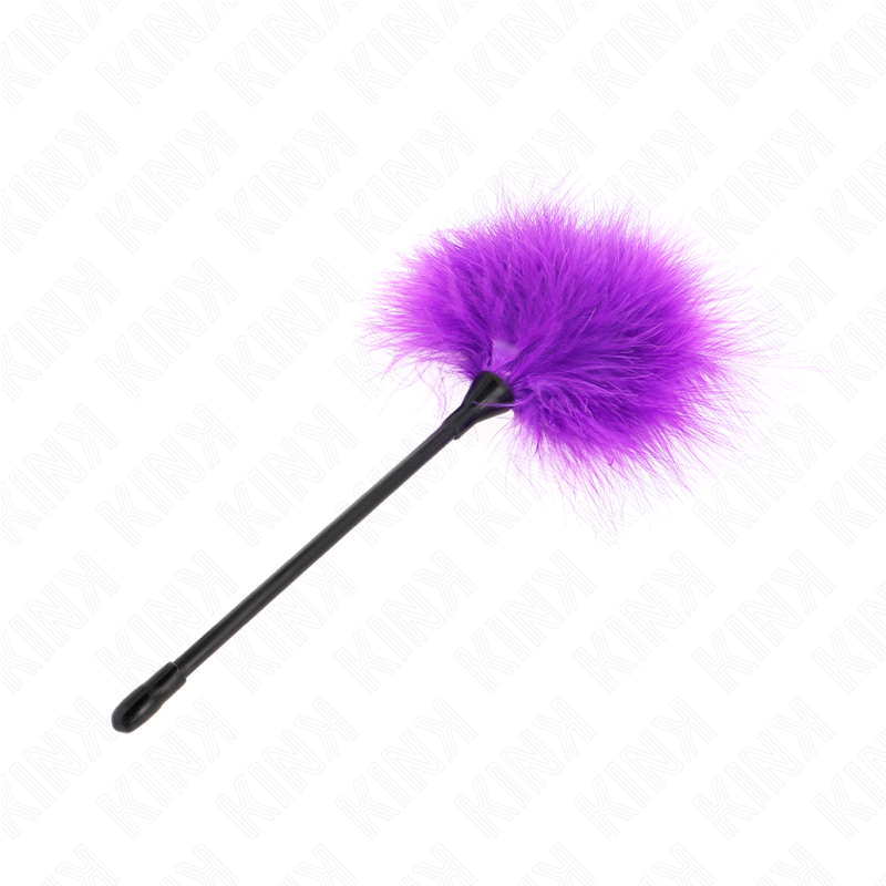 Plume de stimulation violette 27 cm — KINK IMPACT & TOUCH