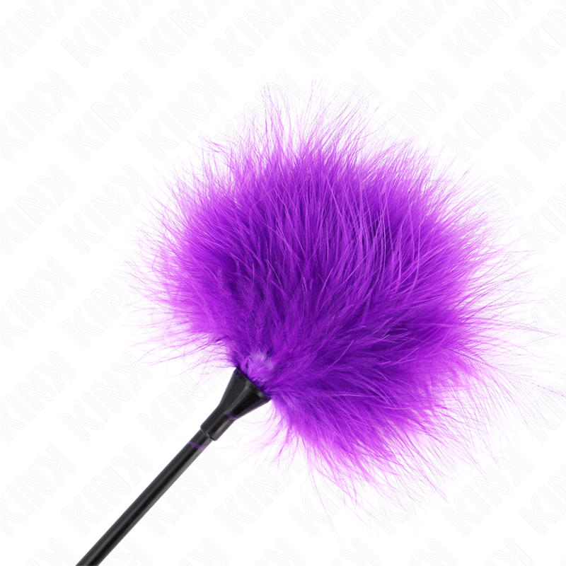 Plume de stimulation violette 27 cm — KINK IMPACT & TOUCH