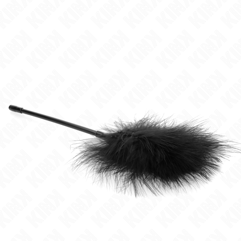 Plumeau de stimulation noir 27 cm — KINK IMPACT & TOUCH