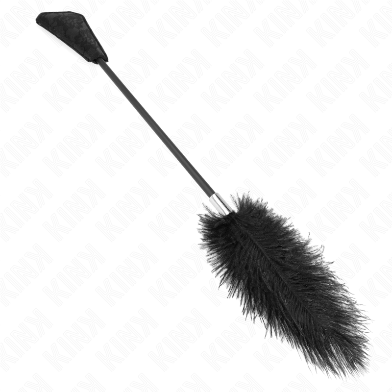 Plume d'autruche et palette dentelle pour chatouilles — KINK IMPACT & TOUCH