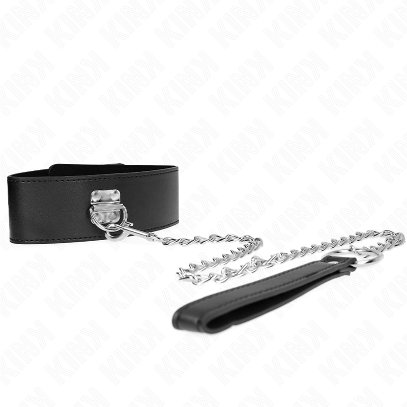 Conjunto de coleira e pulseira de submissão ajustáveis — KINK COLLAR & GAG