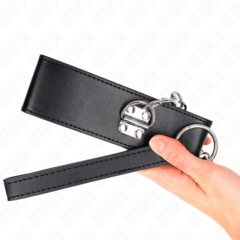 Conjunto de coleira e pulseira de submissão ajustáveis — KINK COLLAR & GAG