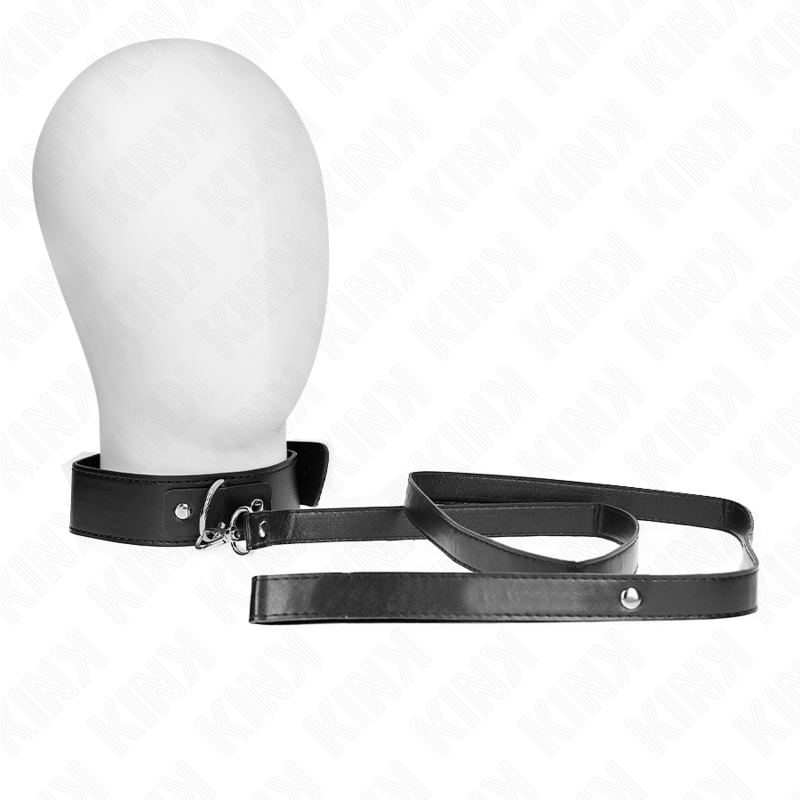 Ensemble collier ceinture bracelet noir ajustable — KINK COLLAR & GAG