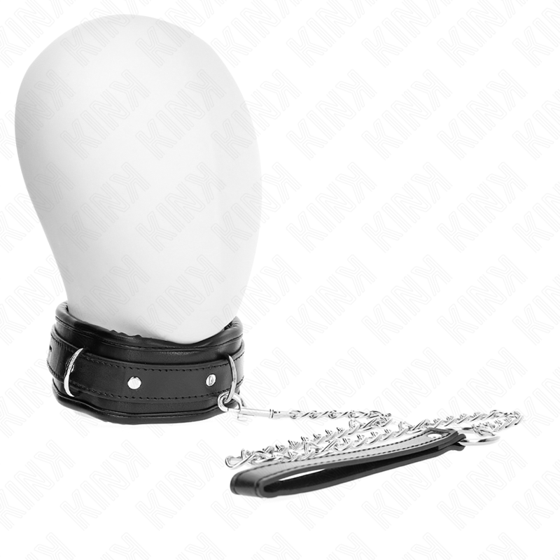 Collier de soumission ajustable avec ceinture — KINK COLLAR & GAG