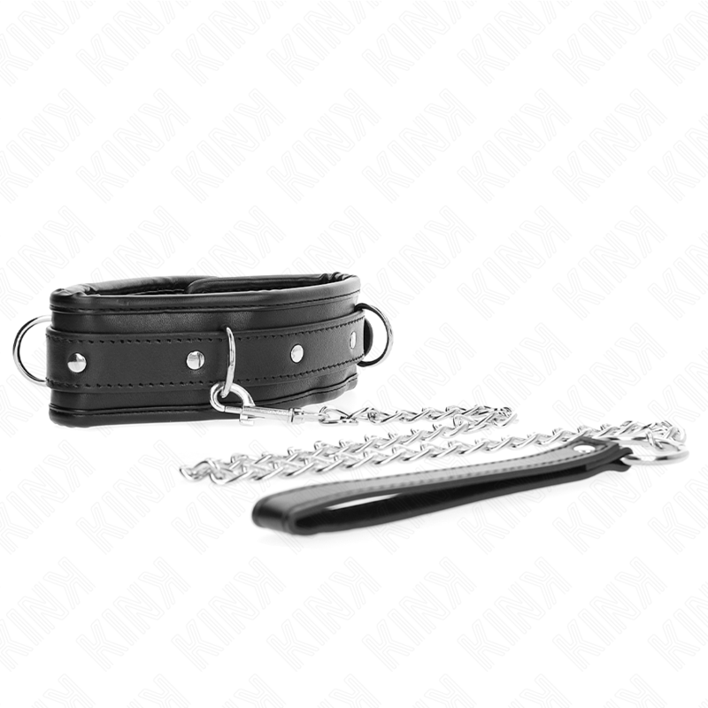 Collier de soumission ajustable avec ceinture — KINK COLLAR & GAG
