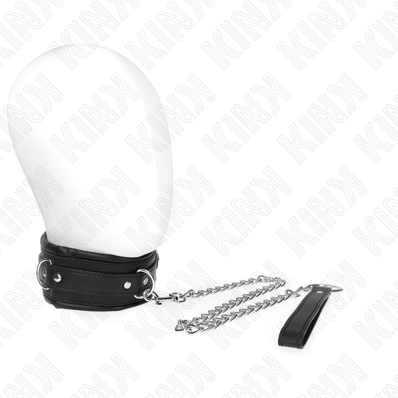 Collier de soumission lourd avec ceinture ajustable — KINK COLLAR & GAG