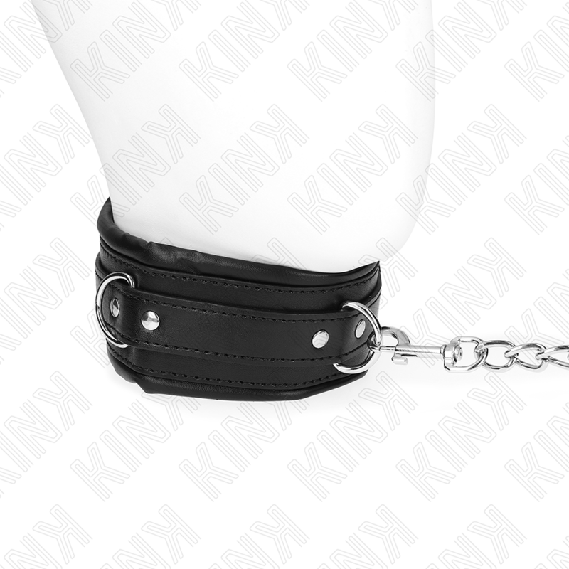 Collier de soumission lourd avec ceinture ajustable — KINK COLLAR & GAG