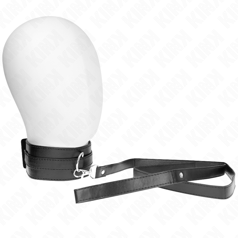 Collier de soumission réglable avec ceinture — KINK COLLAR & GAG
