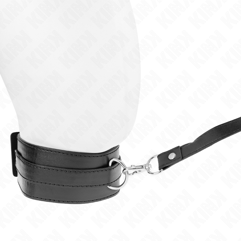 Collier de soumission réglable avec ceinture — KINK COLLAR & GAG