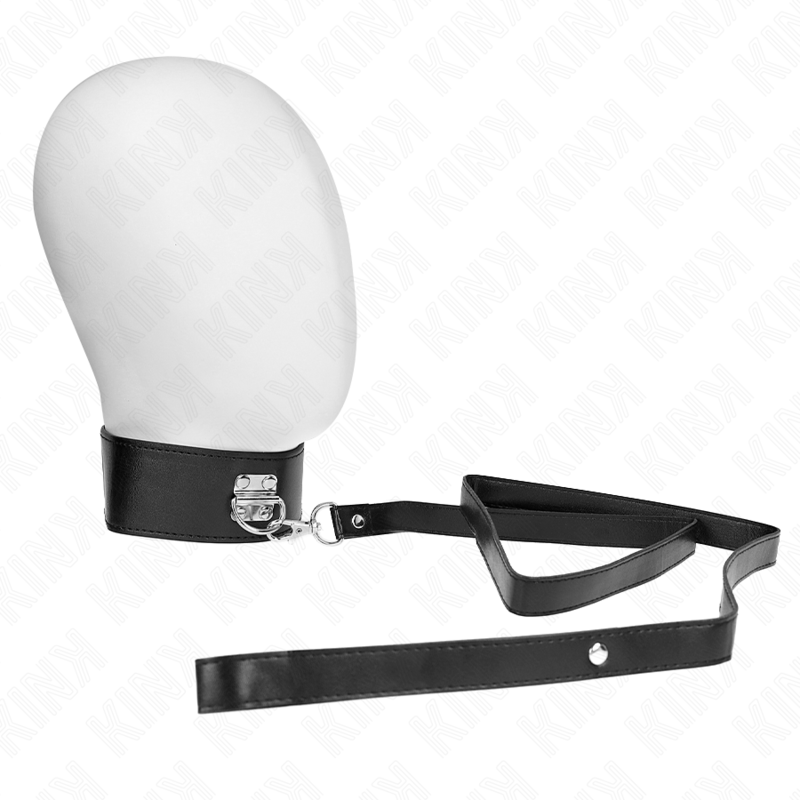 Collier de soumission avec ceinture réglable — KINK COLLAR & GAG
