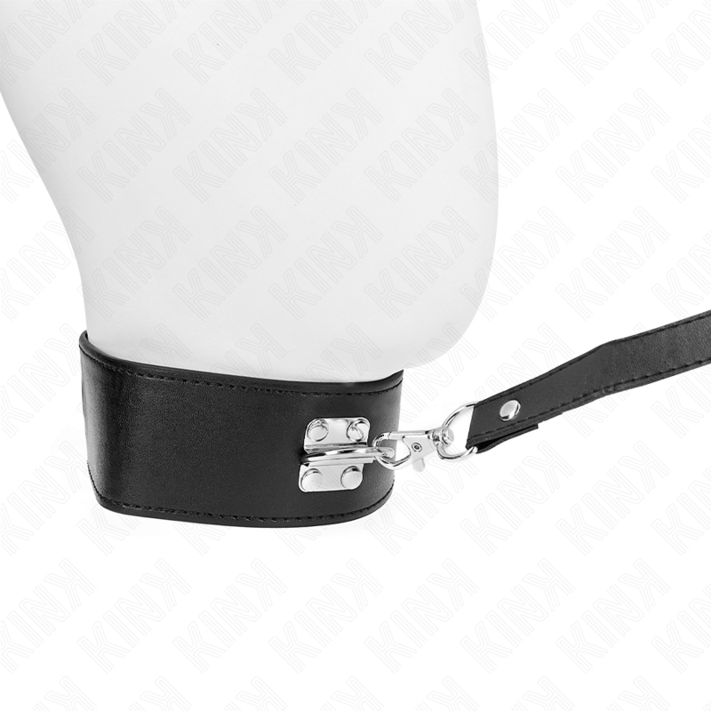 Collier de soumission avec ceinture réglable — KINK COLLAR & GAG