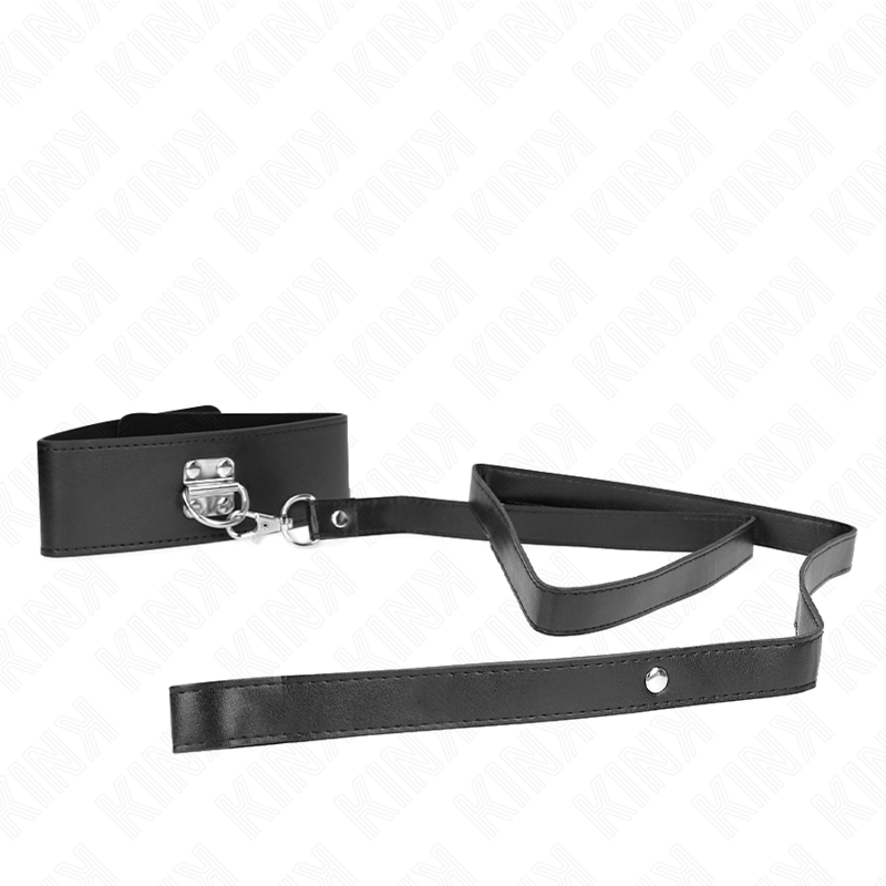 Collier de soumission avec ceinture réglable — KINK COLLAR & GAG