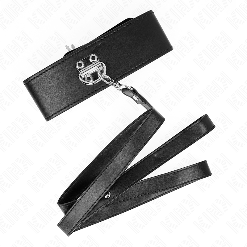 Collier de soumission avec ceinture réglable — KINK COLLAR & GAG