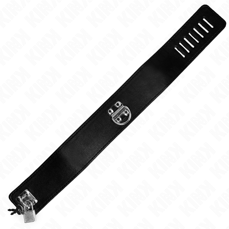 Collier de soumission avec ceinture réglable — KINK COLLAR & GAG